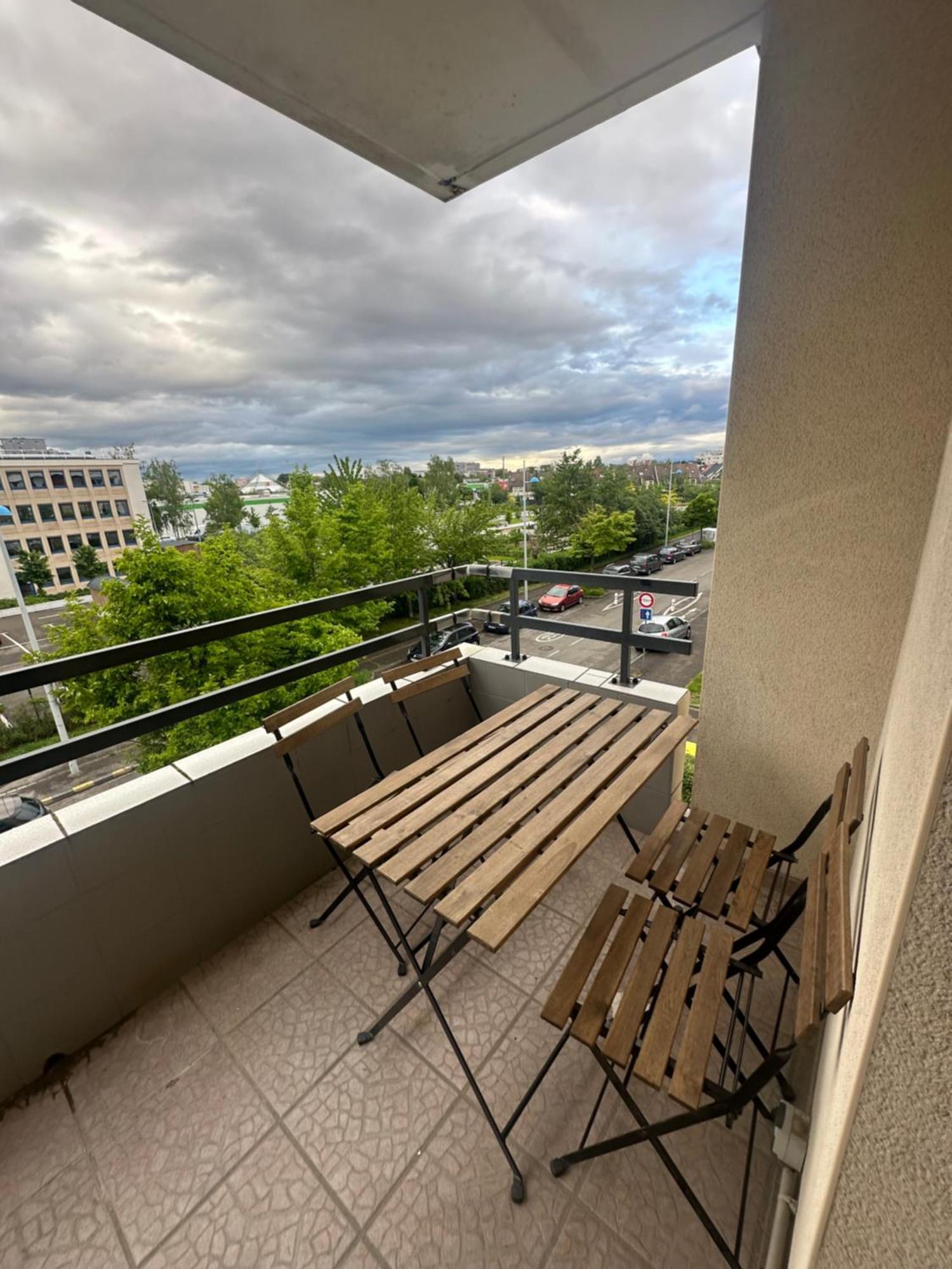 Tres Beau Trois Pieces Avec Vue Degagee Διαμέρισμα Στρασβούργο Δωμάτιο φωτογραφία